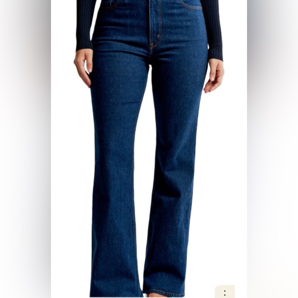 Abercrombie curve love vintage flair high rise